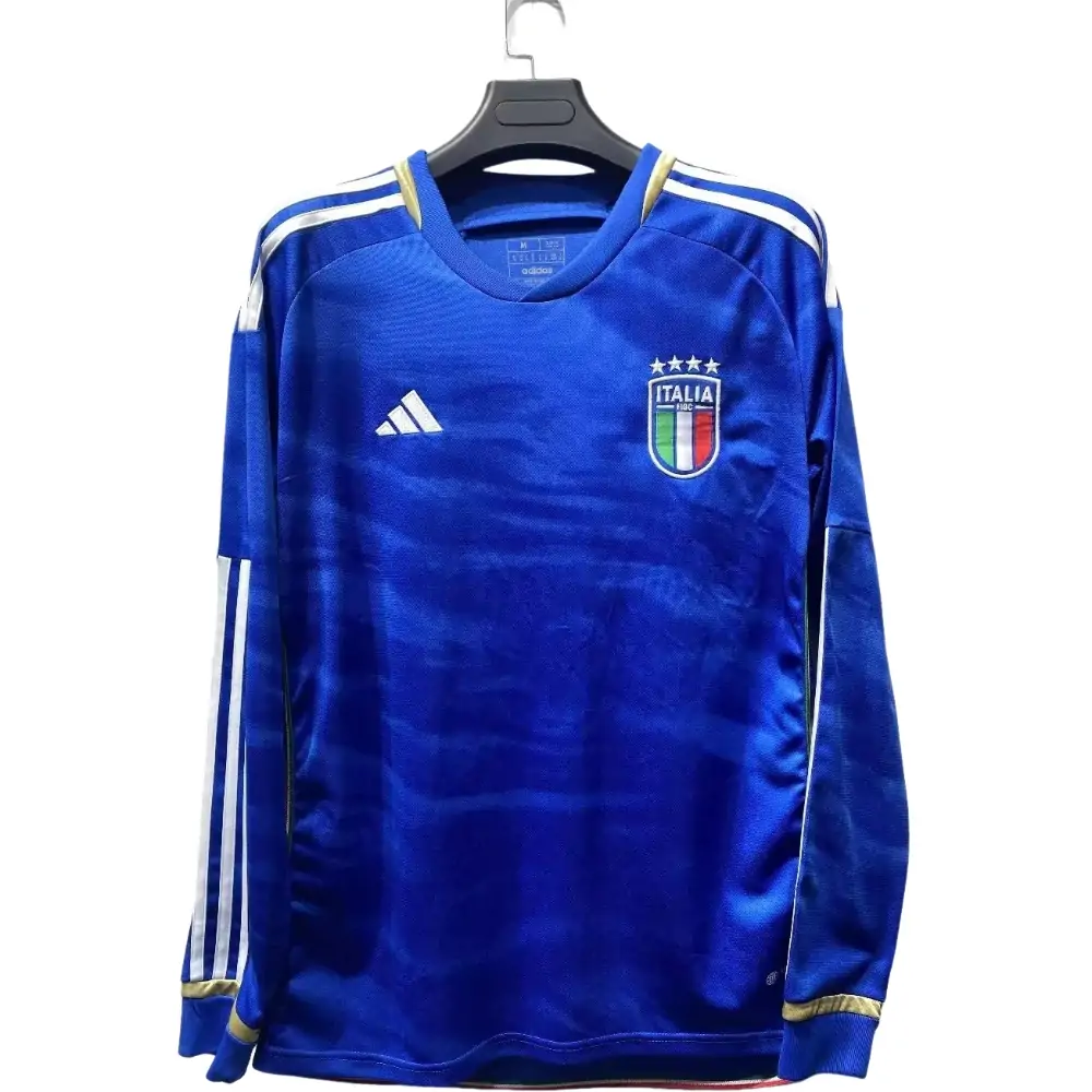 2023/24 Italy Home Fan Edition Long Sleeve - Fans Edition