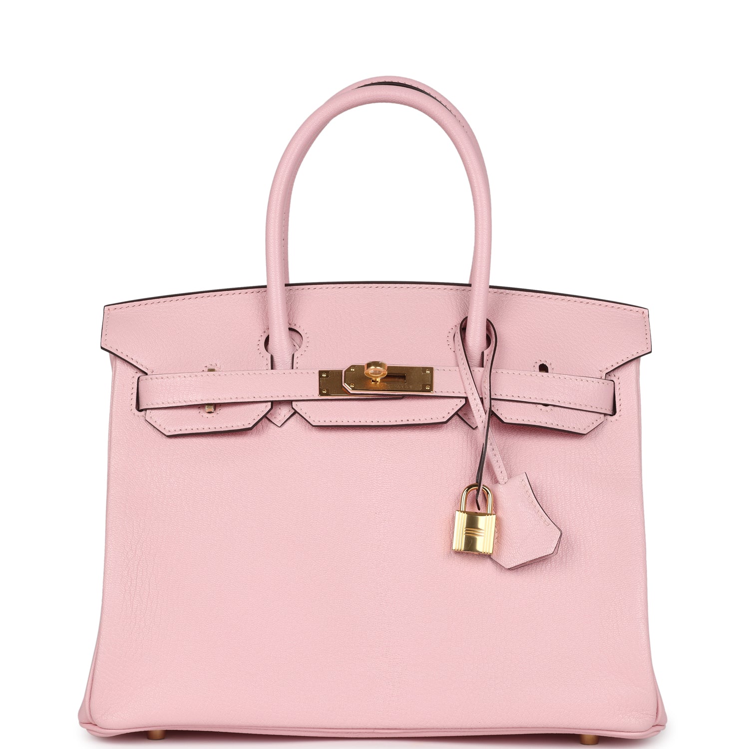 Birkin 30 Rose Sakura Chevre Mysore Gold Hardware