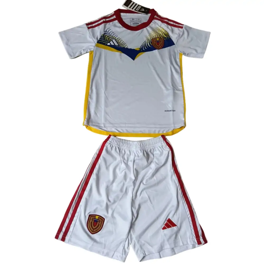 2024-25 Venezuela Away Children's Jersey Set - Fans Edition