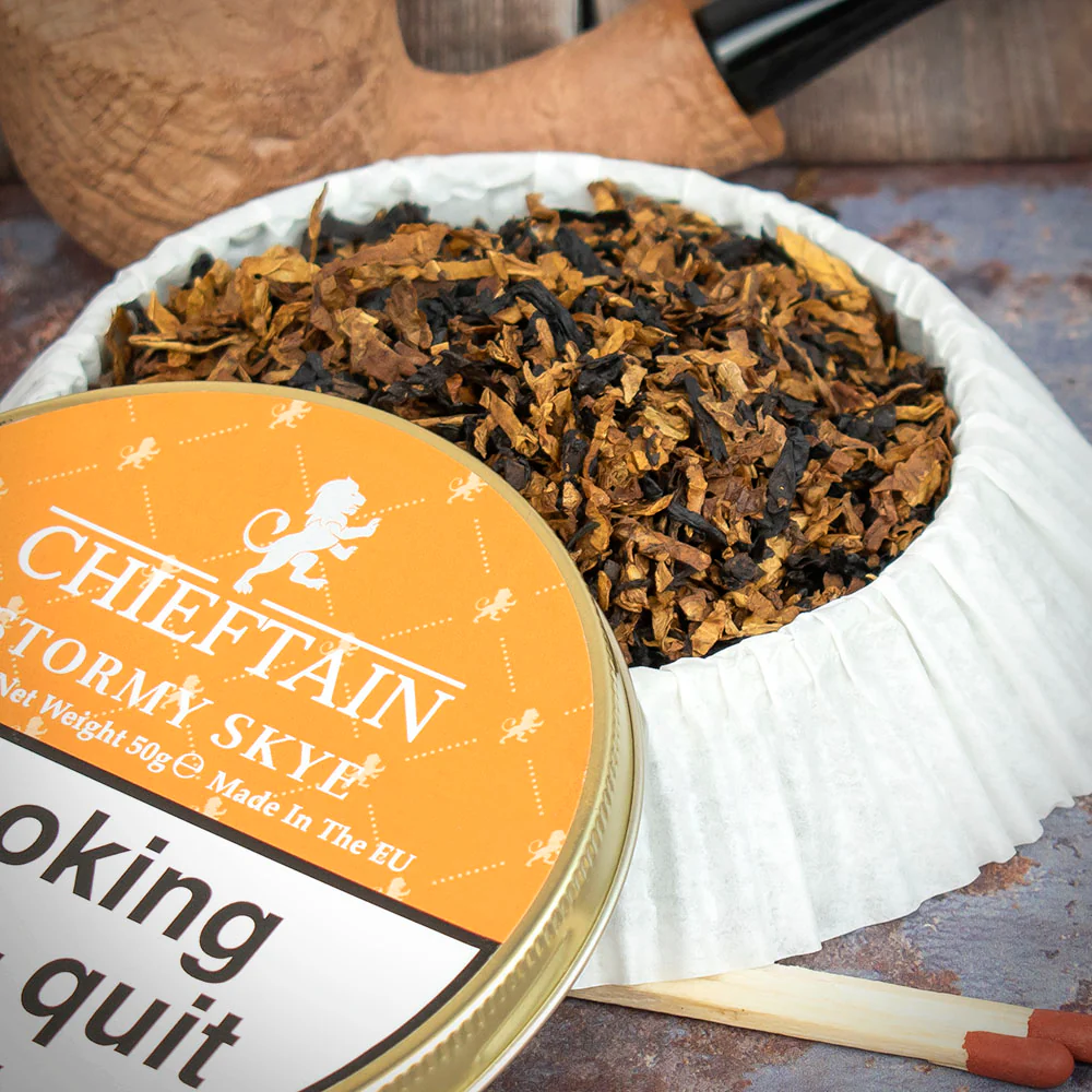 Chieftain Stormy Skye Pipe Tobacco - 50g Tin