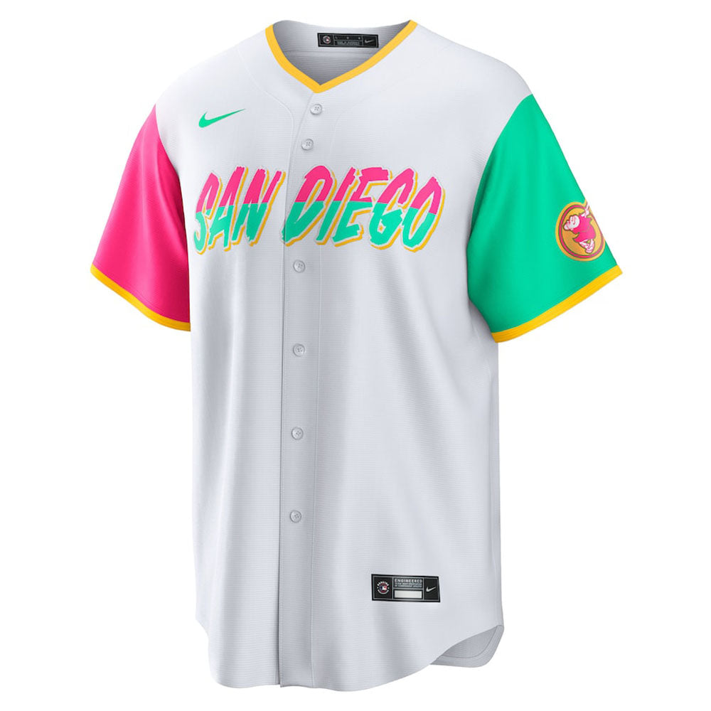 Men's San Diego Padres Fernando Tatis Jr. City Connect Replica Jersey - White