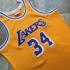 O'Neal  Los Angeles Lakers Yellow 34 MN