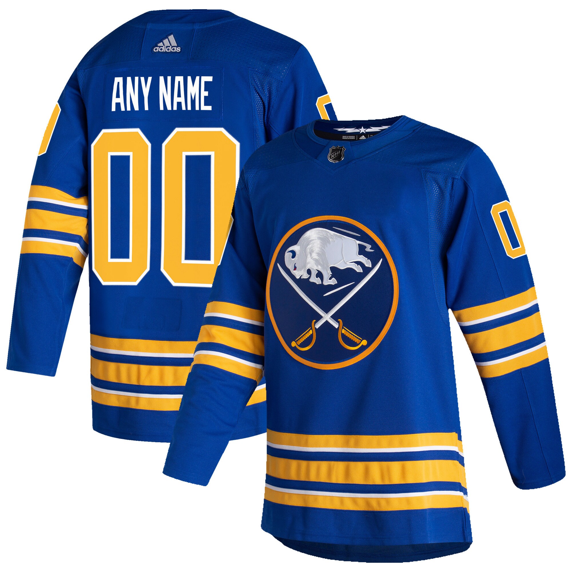 Buffalo Sabres  2020/21 Home  Custom Jersey – Royal