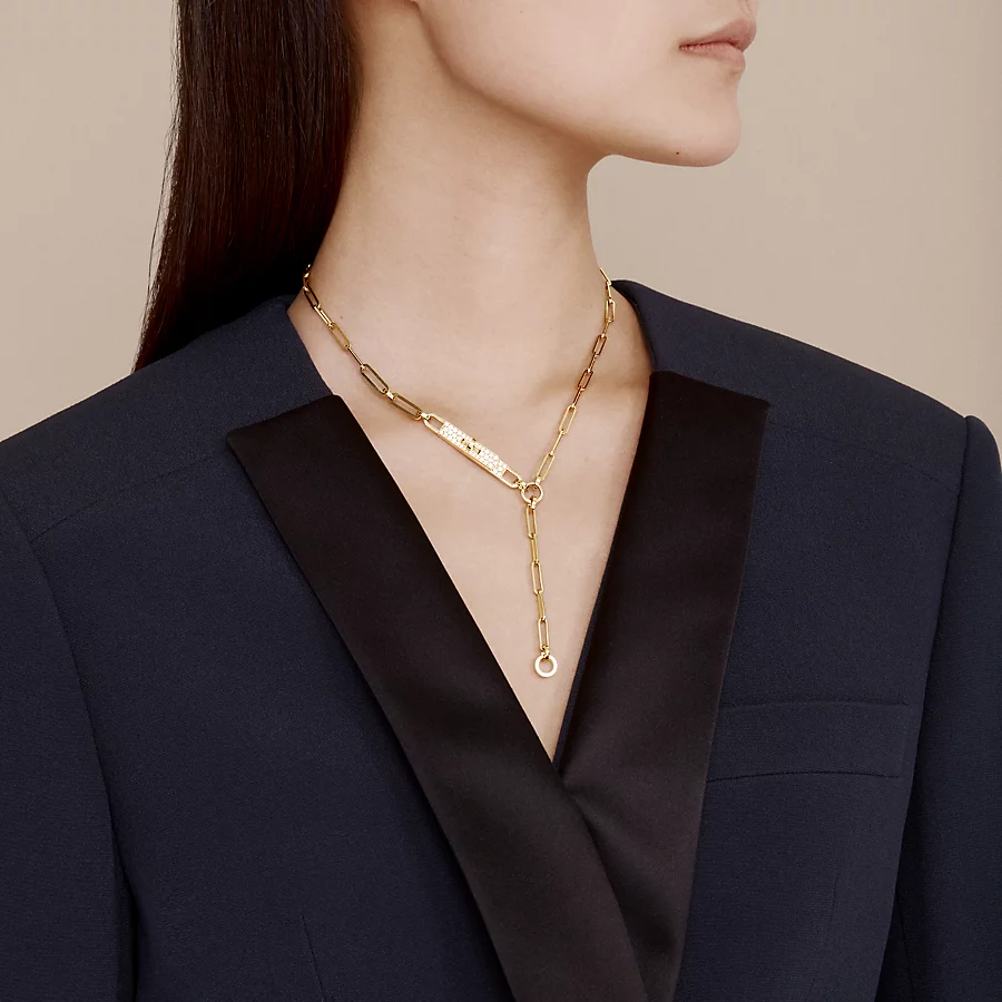 Kelly Chaine lariat necklace, small model