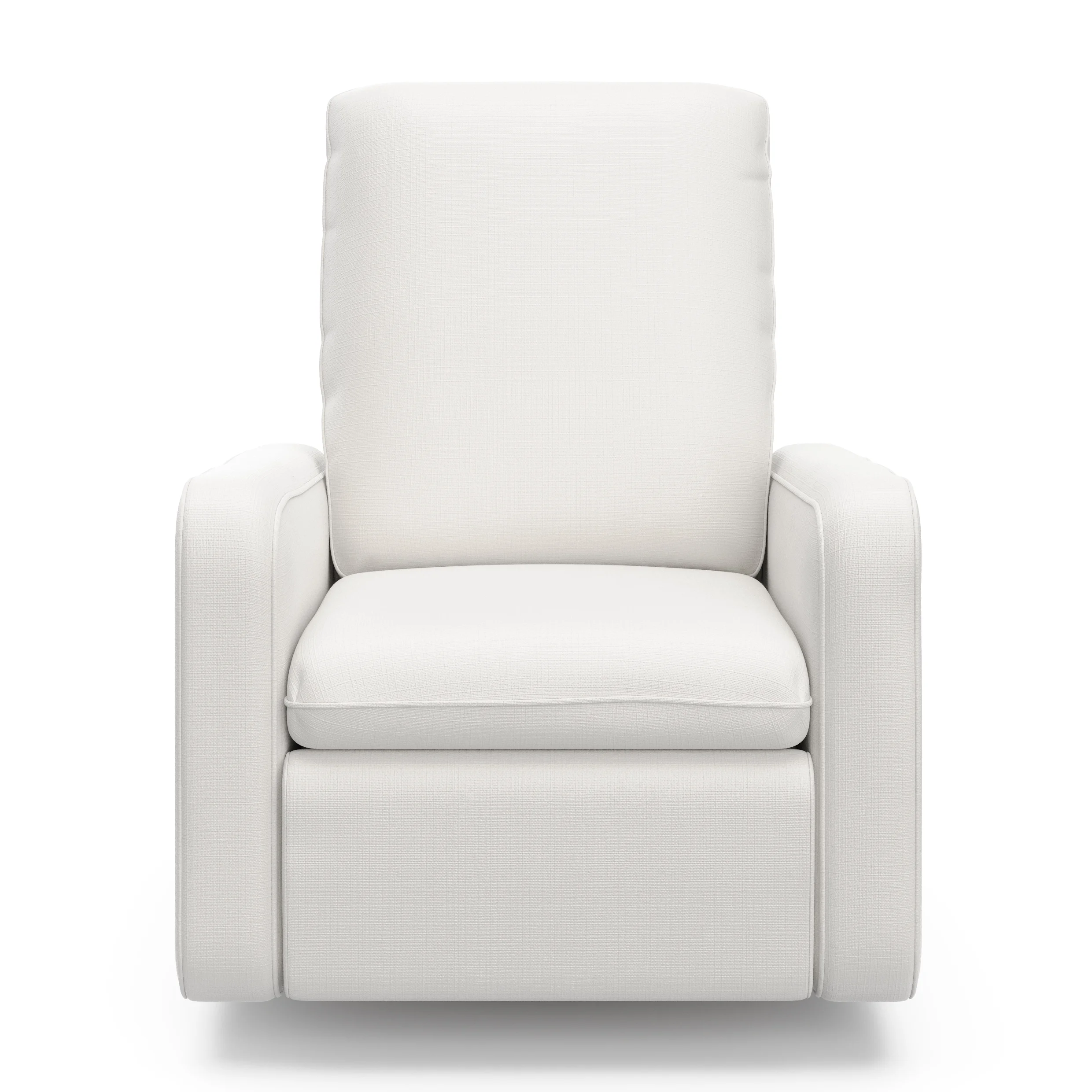 Graco Teddi Infant Power Recliner Swivel Glider with USB, Ivory Basketweave