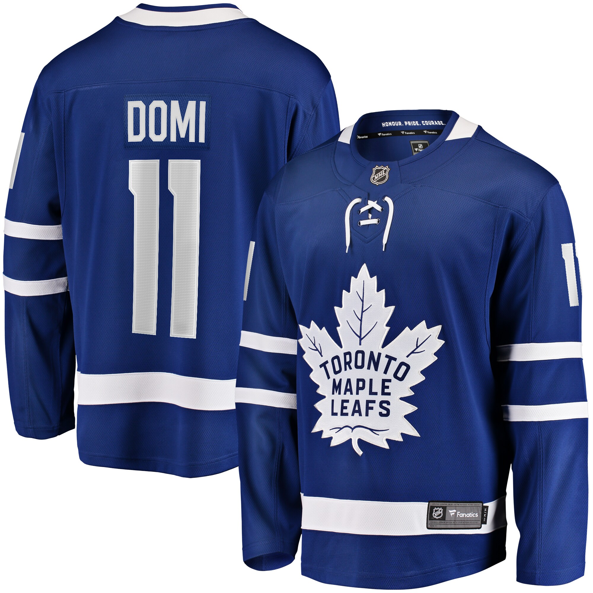 Max Domi Toronto Maple Leafs Fanatics Home Breakaway Jersey – Blue