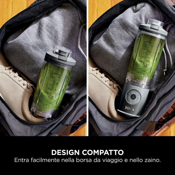 NINJA - FRULLATORE PORTATILE BLAST MAX-Grigio