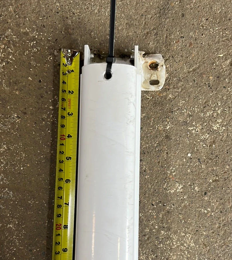 Used Dometic Awning Arm, Idler (Rear), White, Standard, 66 - 3312487.022B