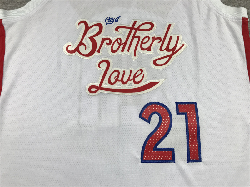 Unisex 76ers 2024/25 Embroidered Swingman Jersey City Edition