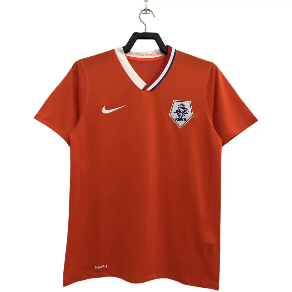2008 Netherlands home retro jersey-Fans