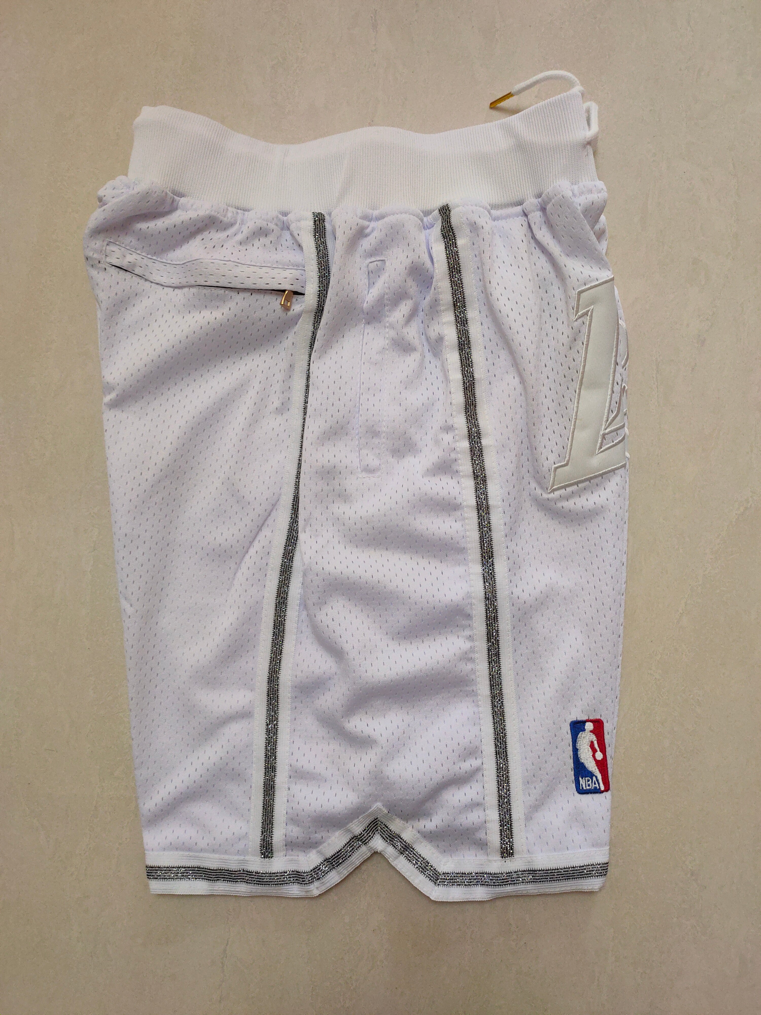 Los Angeles Lakers MVP White Pocket Pants