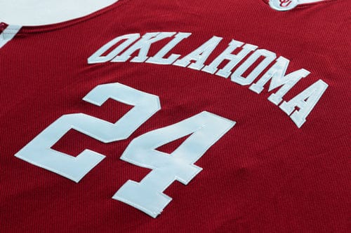 NCAA Oklahoma Sooners #24 Buddy Held Maroon