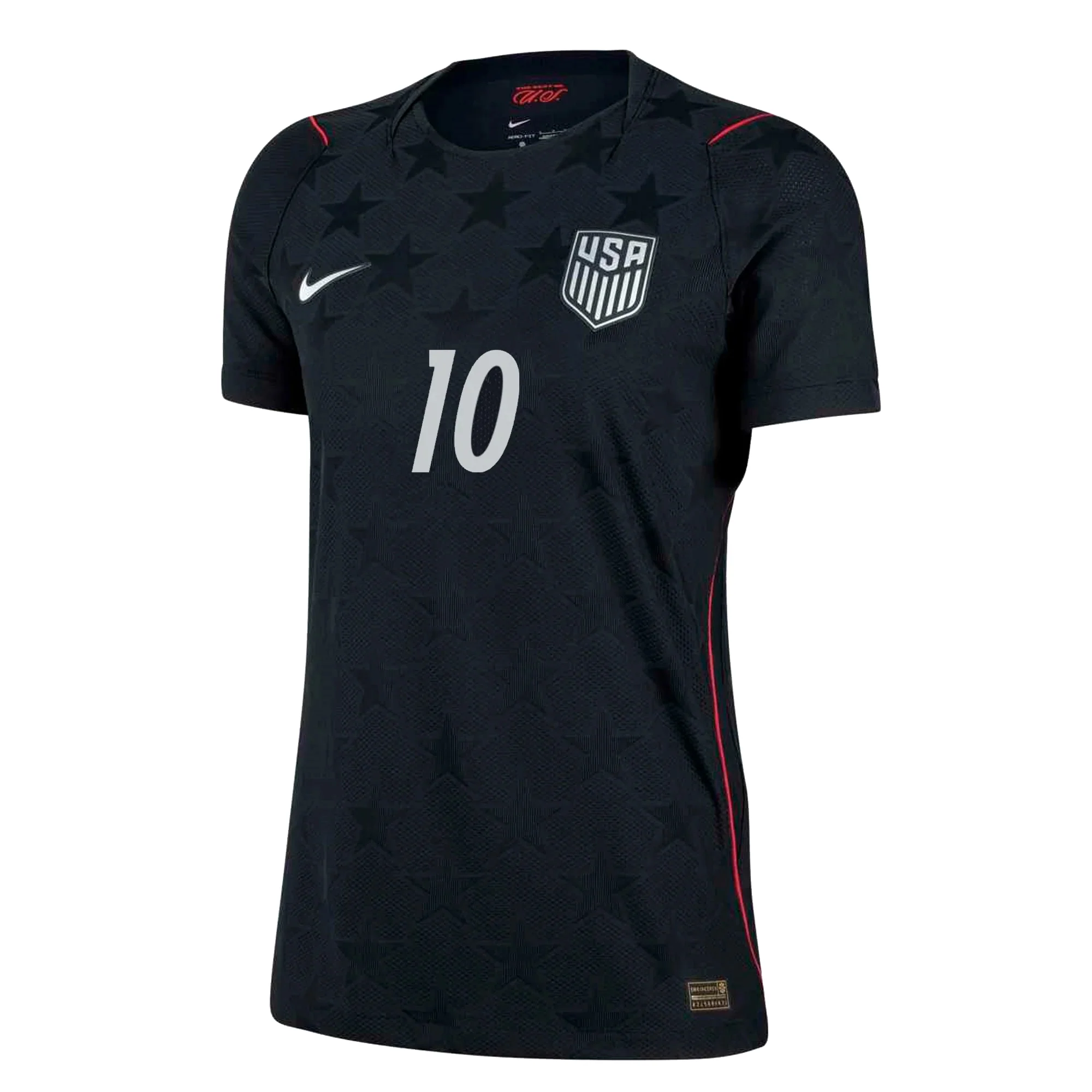 Nike Women's Pulisic United States Match Authentic Away Jersey 2026 (Dark Obsidian/Pure Platinum)