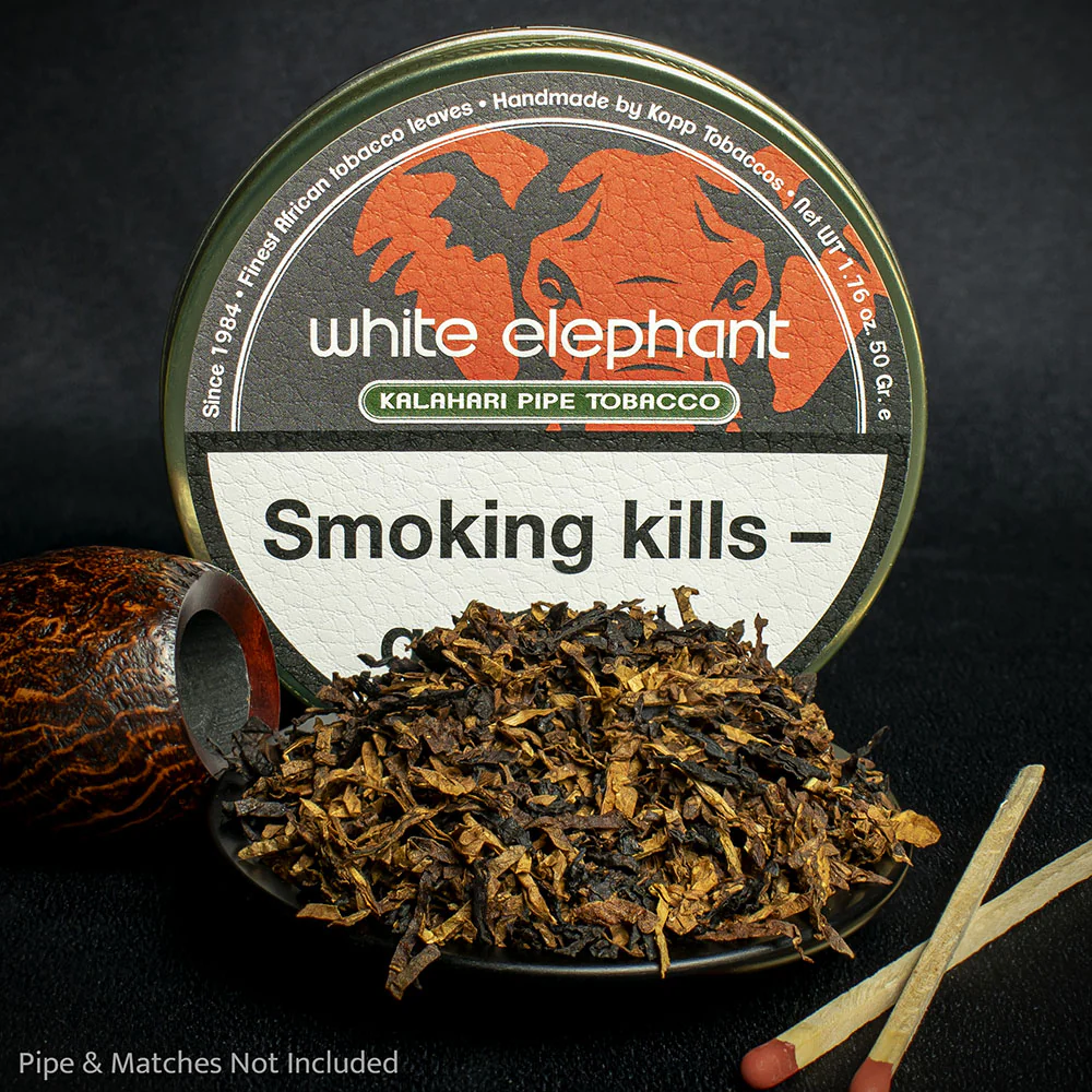 White Elephant Kalahari Pipe Tobacco - 50g Tin