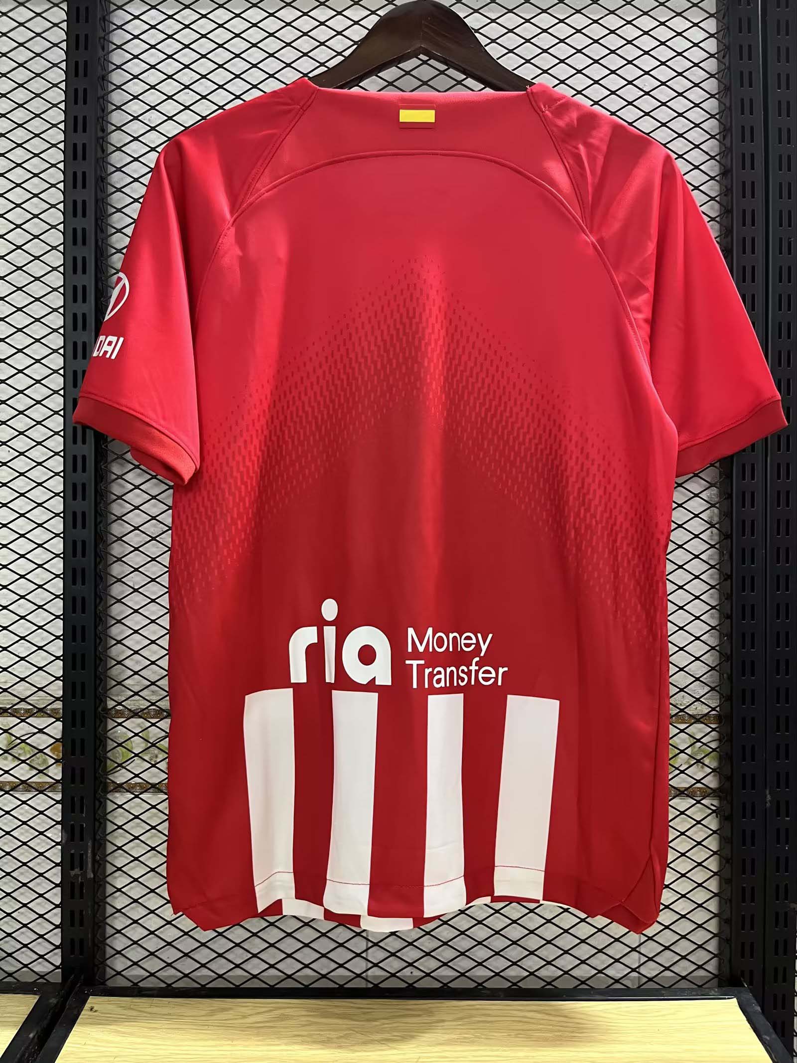 2023/24 Atletico Madrid home jersey 1:1 Thai quality - Fans Edition