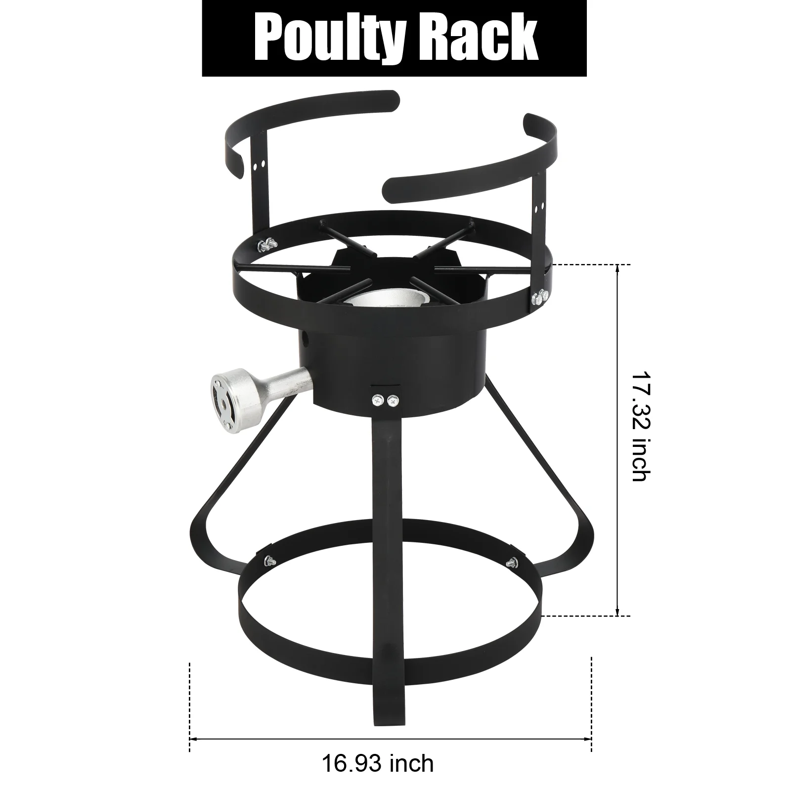 Ktaxon Propane Outdoor Fryer Kit Aluminum Frying/Boiling Turkey Fryer Pot 30QT 4 Piece Set