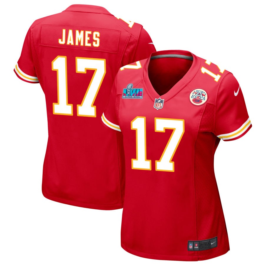 Richie James Kansas City Chiefs Nike Women's Super Bowl LVII Game Jersey - Red