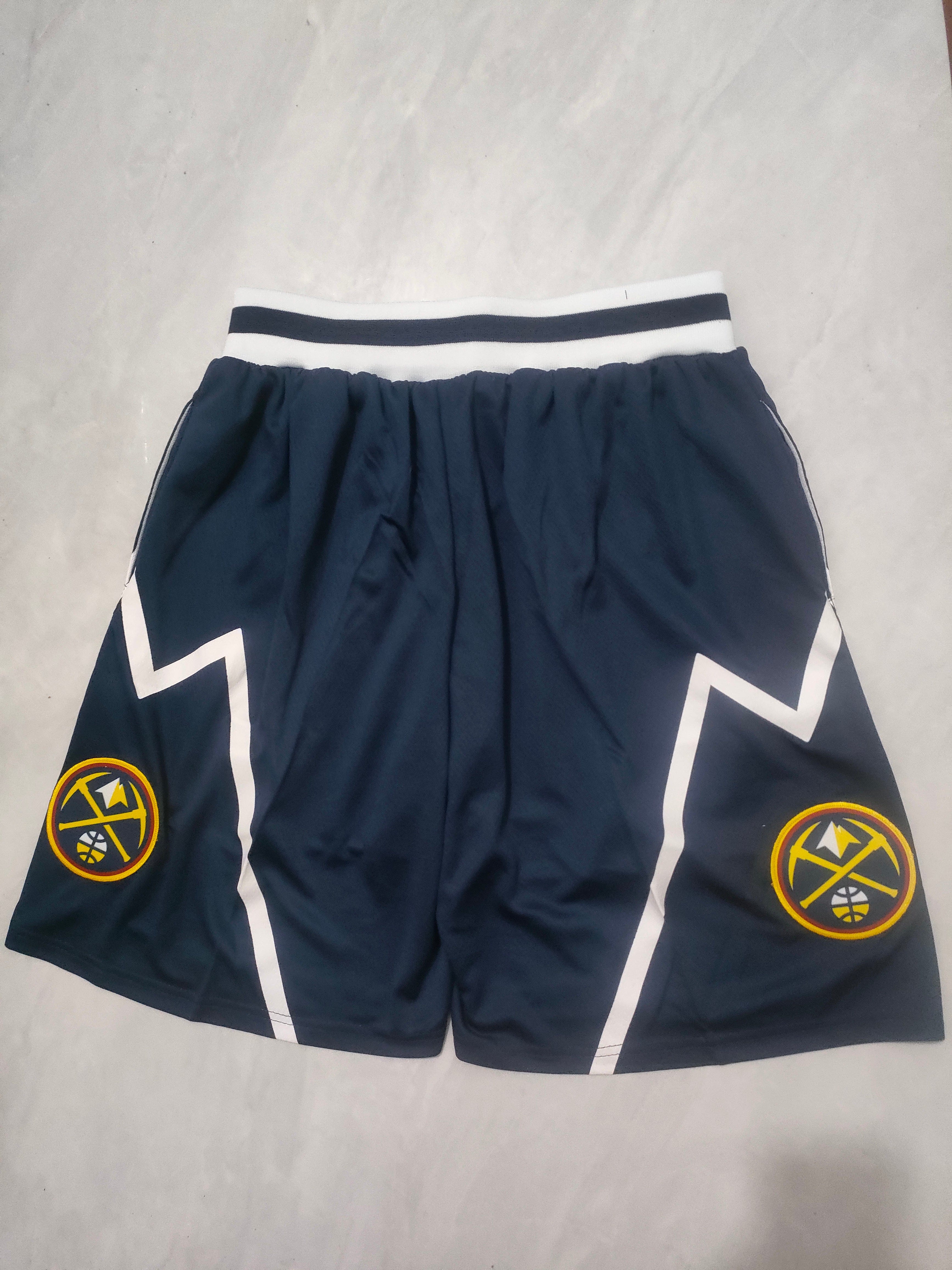 Denver Nuggets blue shorts