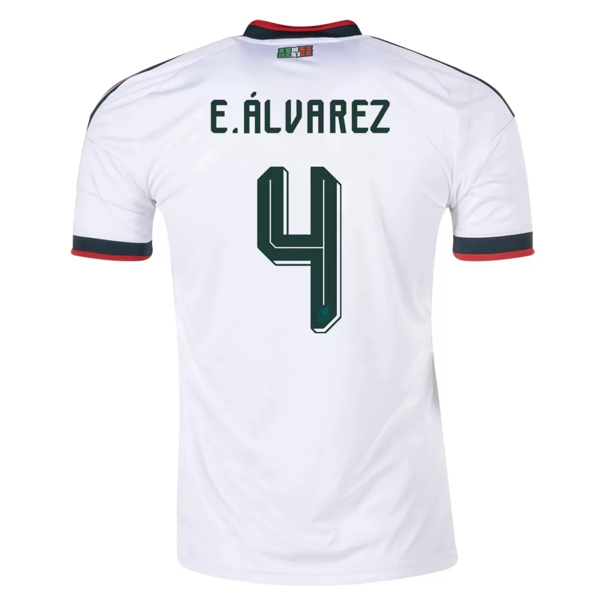 E.ÁLVAREZ #4 Mexico Away Soccer Jersey 2026 World Cup