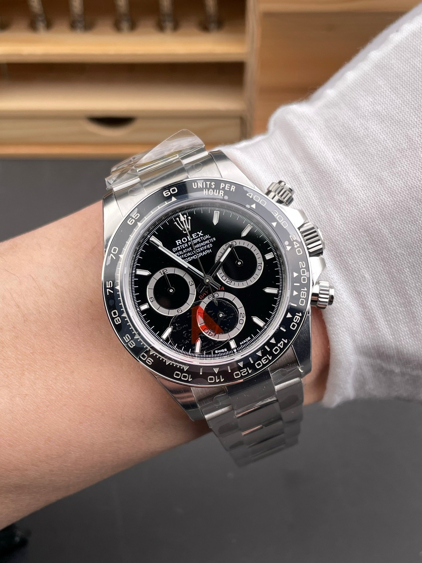 Rolex Daytona Black Ceramic Panda V2