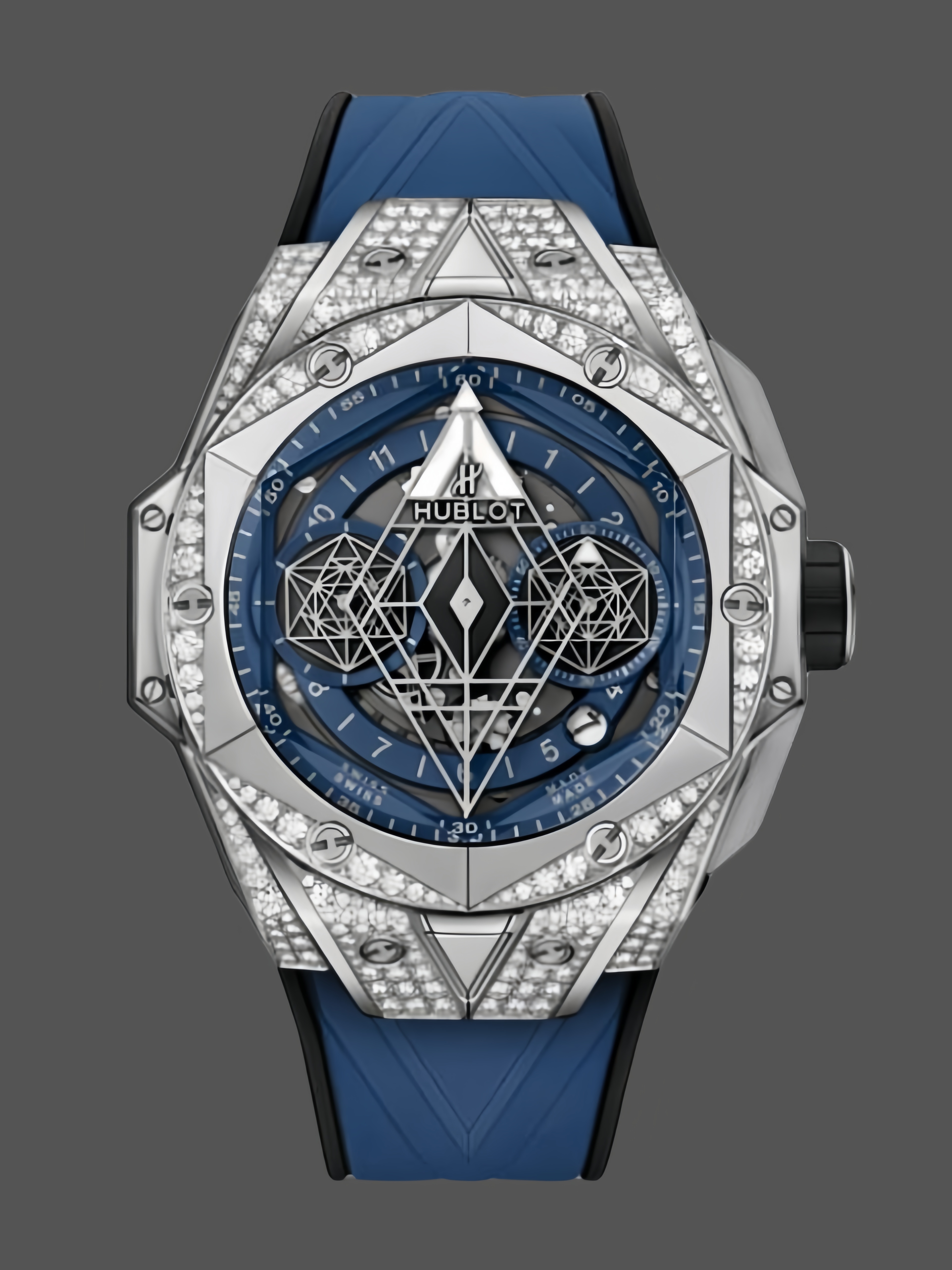 【Super Clone】Hublot Big Bang Sang Bleu II Titanium 418.NX.5107.RX.1604.MXM20