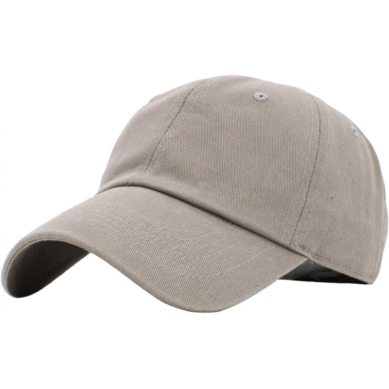 Classic Unisex Cotton Adjustable Low Crown Baseball Cap