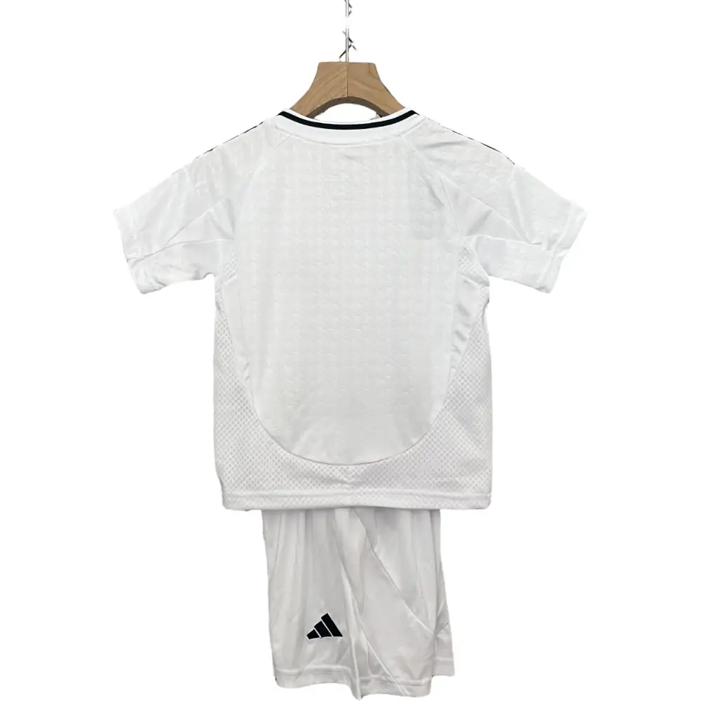 2024/25 Real Madrid Home Jersey - Kids Kit Fans Edition