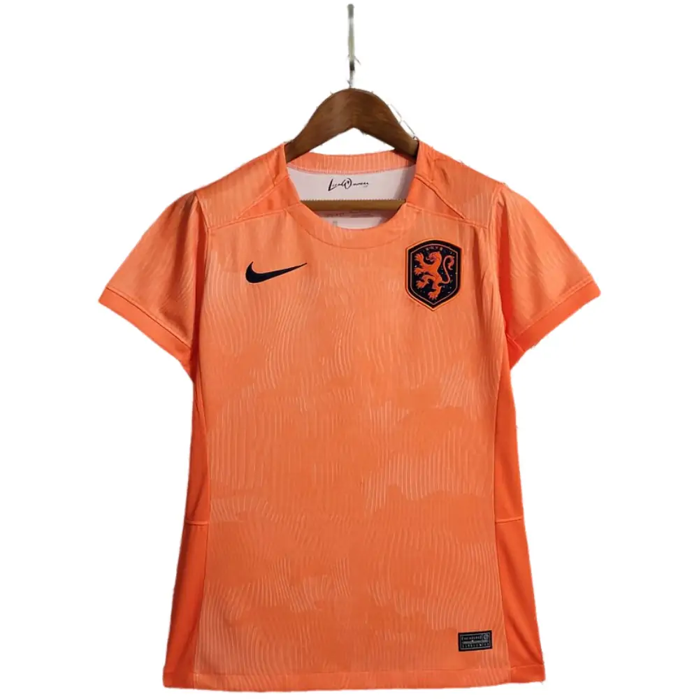 2023 Netherlands Women's Football Home Shirt Jersey - Fans Edition