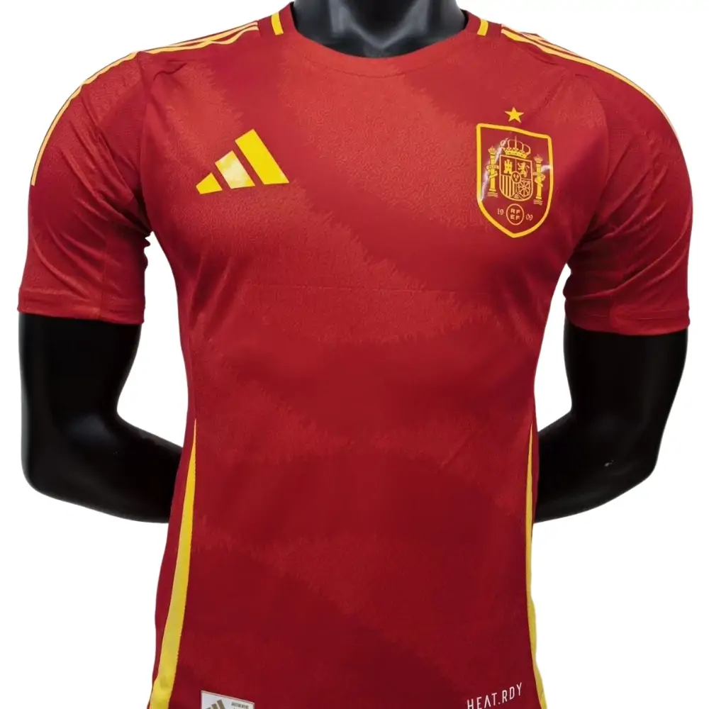 2024/25 Spain Home Short Sleeve Players 1:1 Thailand Quality