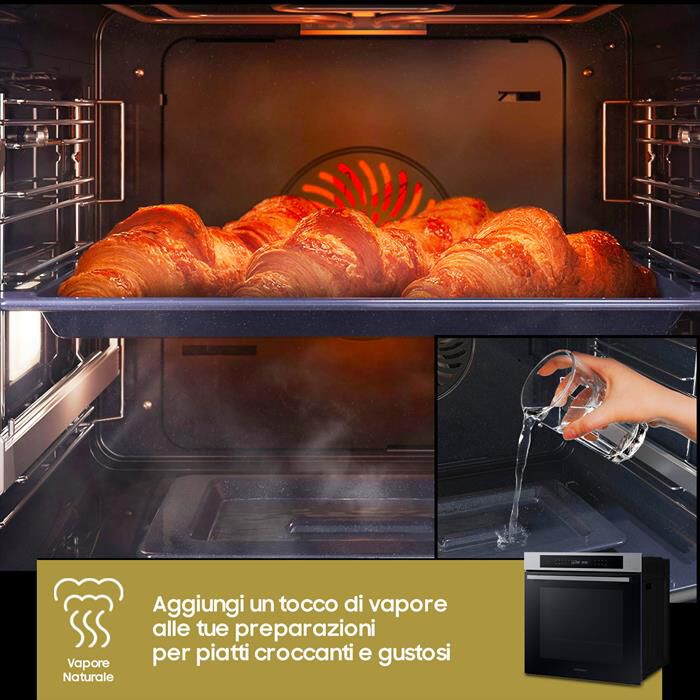 SAMSUNG - Forno incasso elettrico NV7B4040VBS/U5 Classe A+-INOX