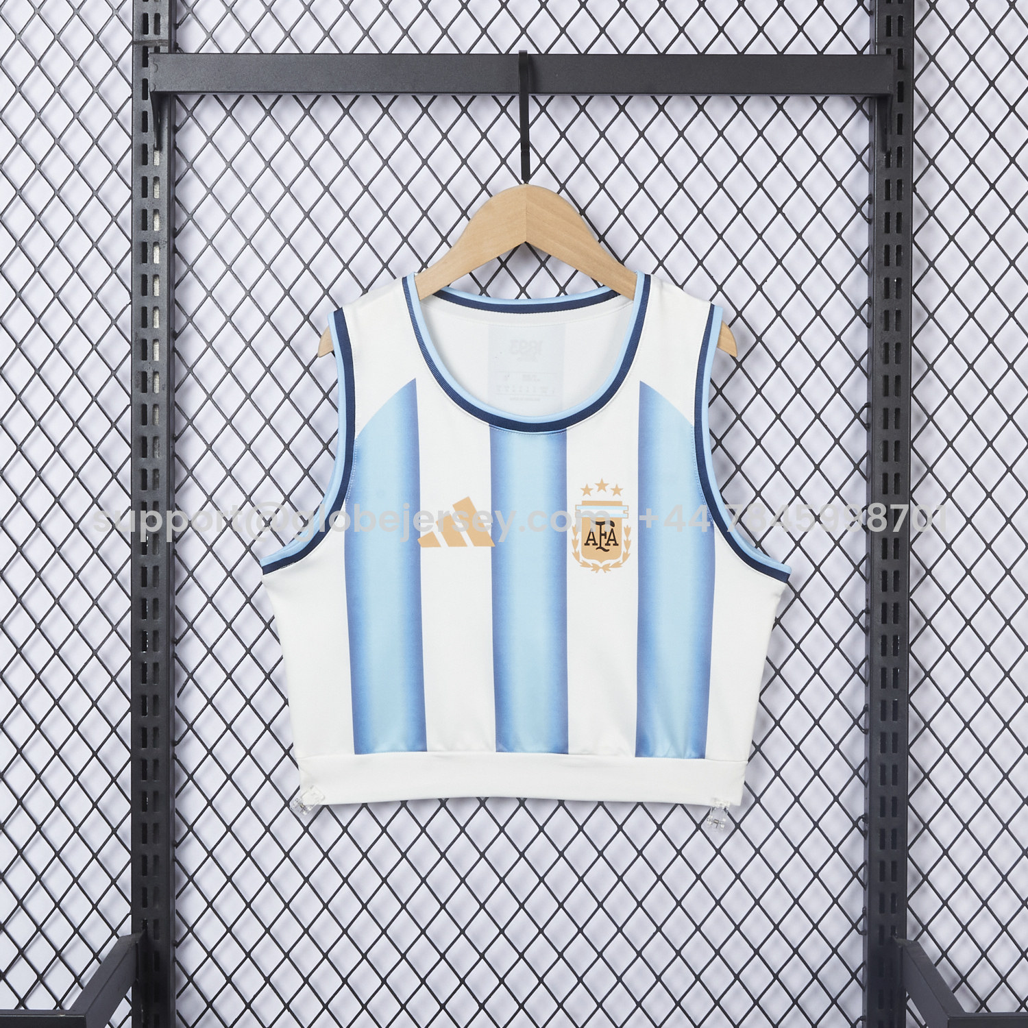 Women's Argentina 2026 Home Yoga Vest