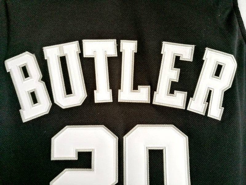 NCAA Butler University No. 20 Gordon Hayward black embroidered jersey