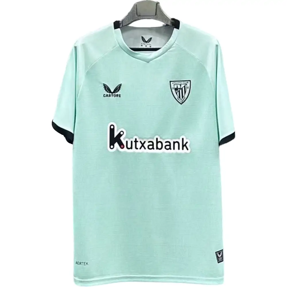 2025-26 Athletic Bilbao Second Away Kit - Short Sleeve Fans Edition