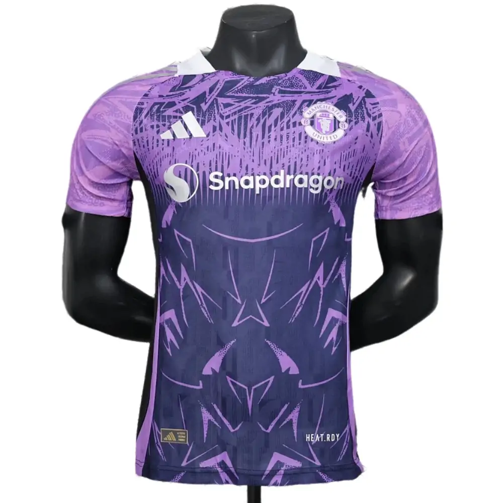 2025-26 New Season Manchester United Purple Special Edition Jersey - Player Edition