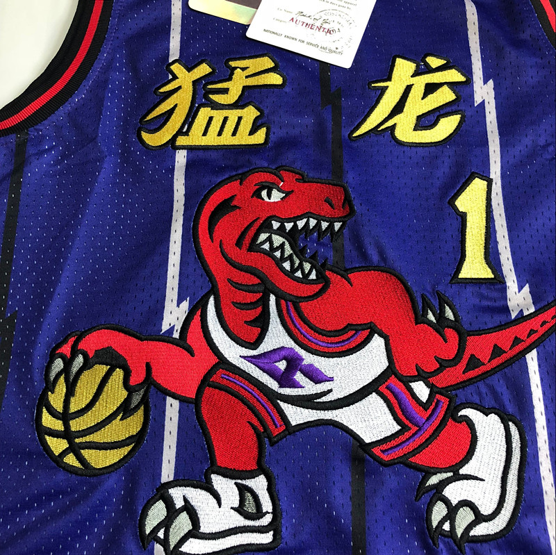 Tracy McGrady Toronto Raptors Purple 1 MN