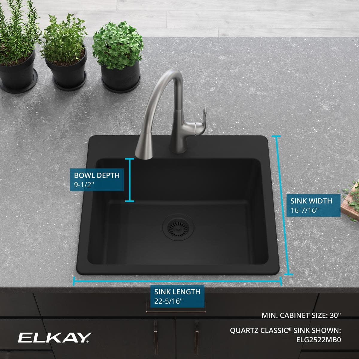 Elkay Quartz Classic 25