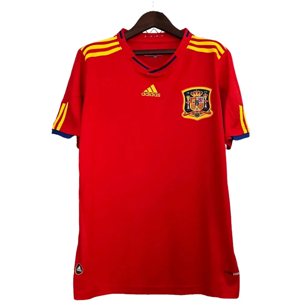 2010 Spain home retro jersey - fans edition