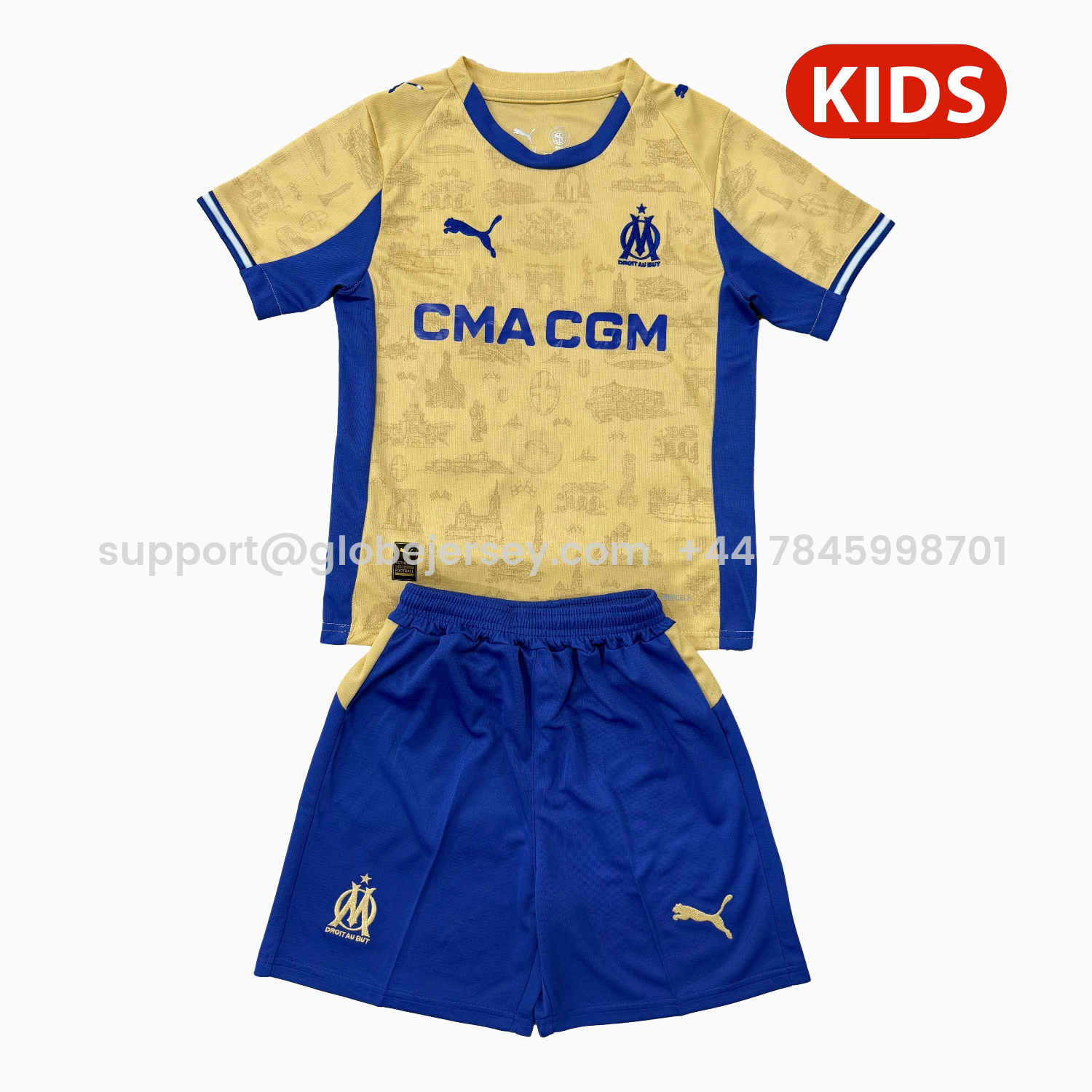 Marseille 25-26 Fourth Kids Kit