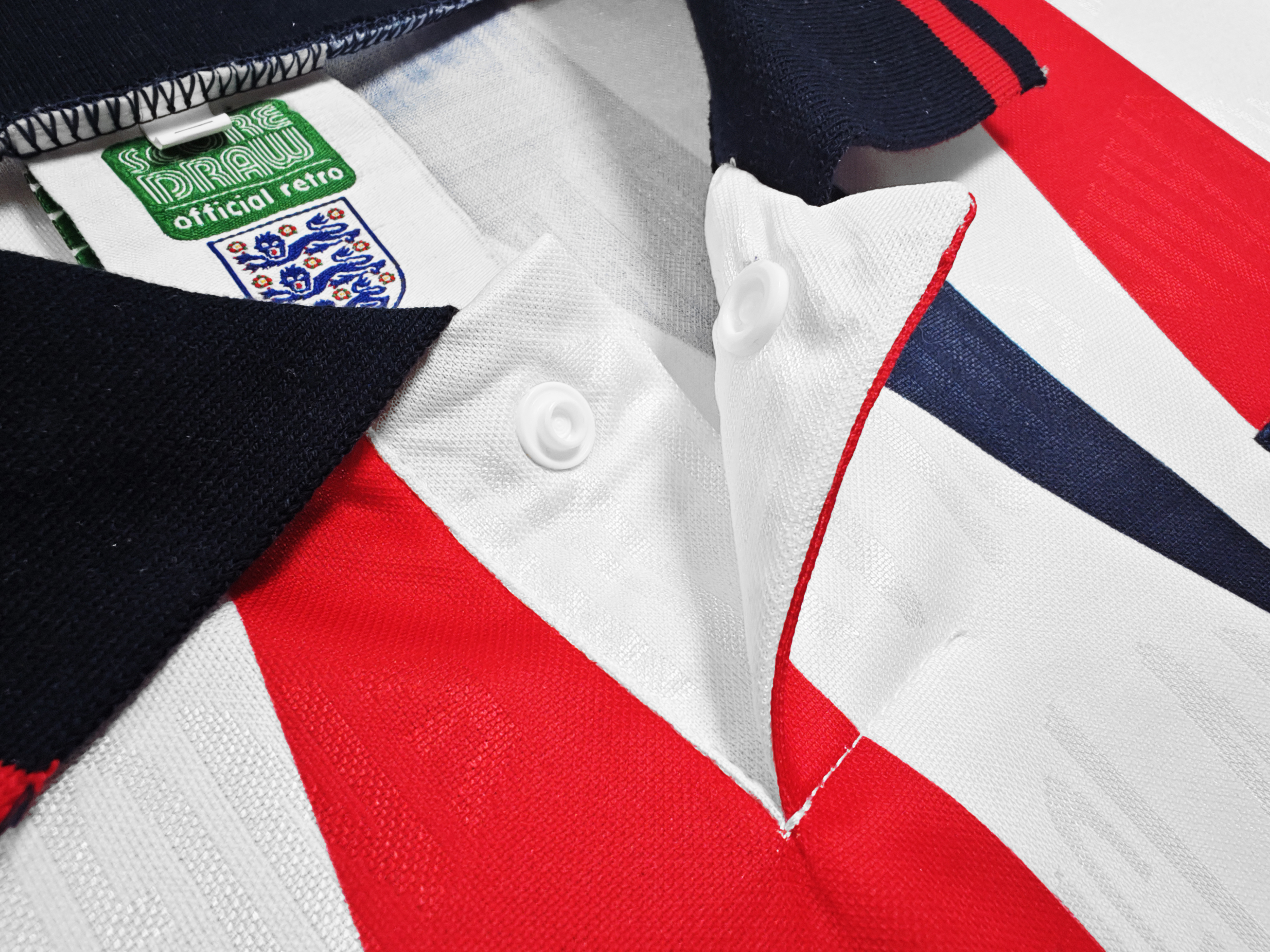 1992 England home retro jersey - fans edition