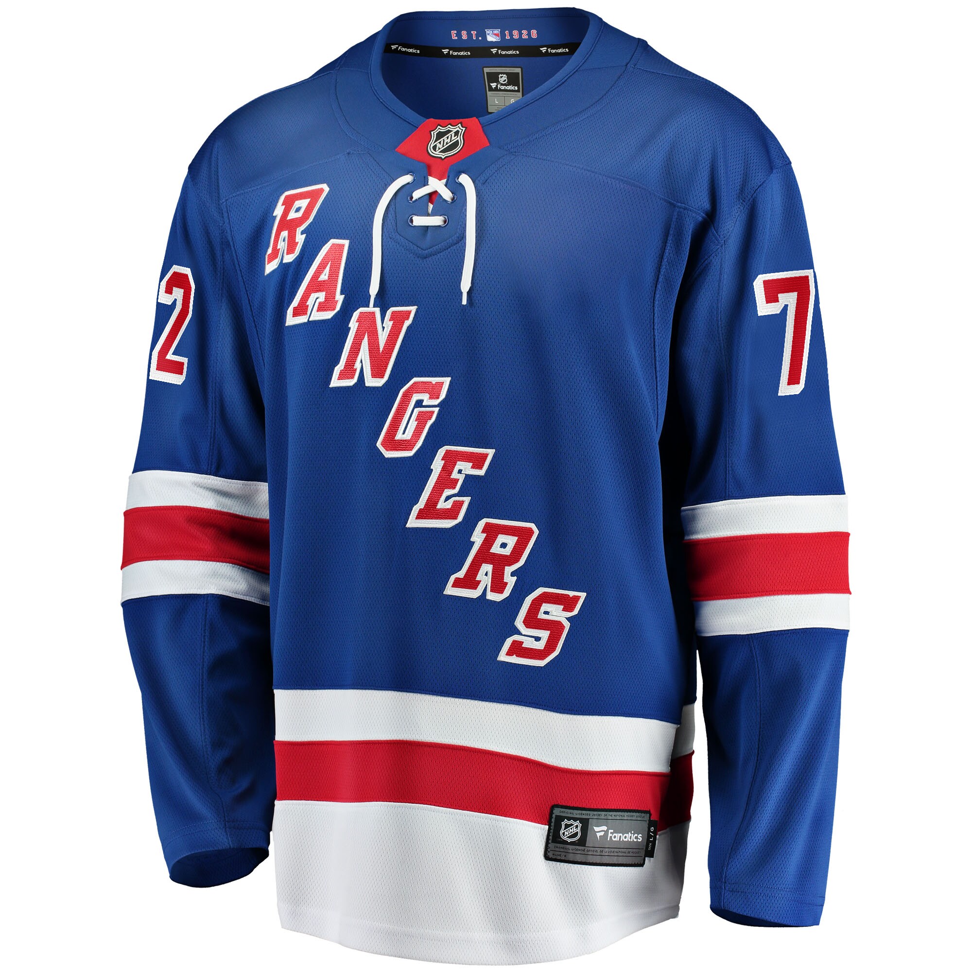 Filip Chytil New York Rangers Fanatics Home Breakaway Jersey – Blue