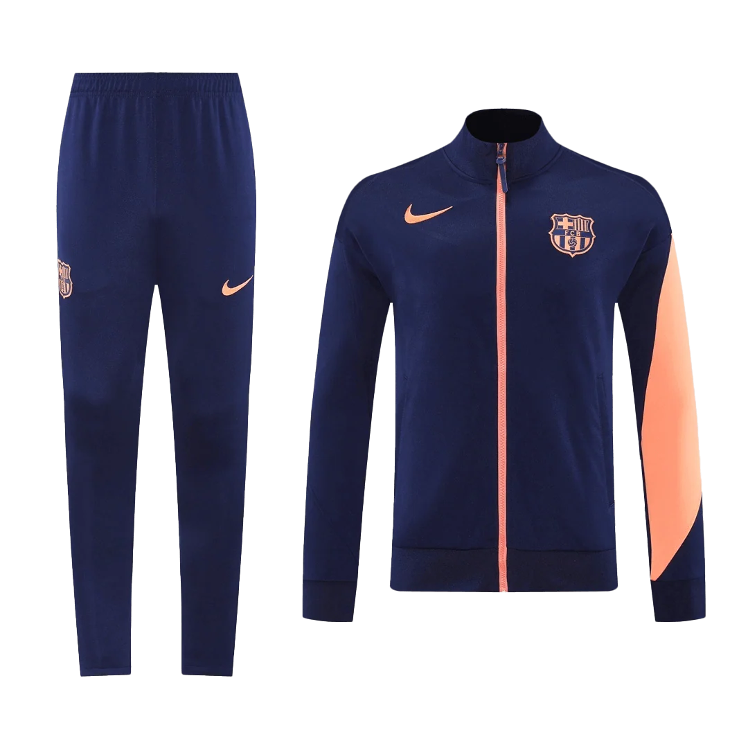 Barcelona Training Tracksuit 2025/26 Navy&Orange