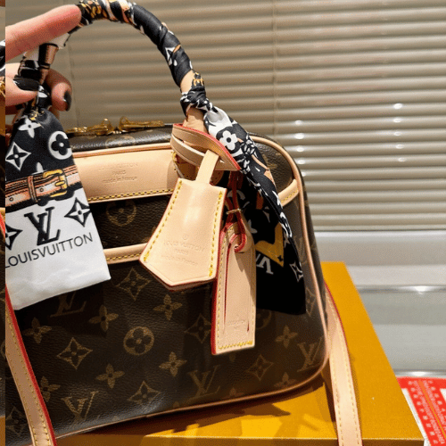 Louis Vuitton Deauville BB Monogram Brown 11 Inches