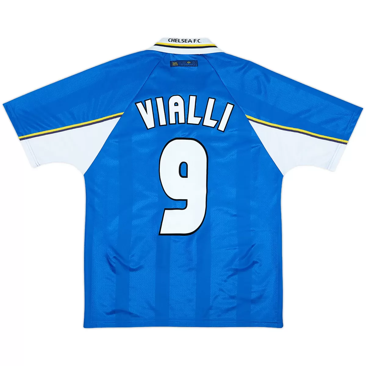 VIALLI #9 Chelsea 1997/99 Home Retro Soccer Jersey