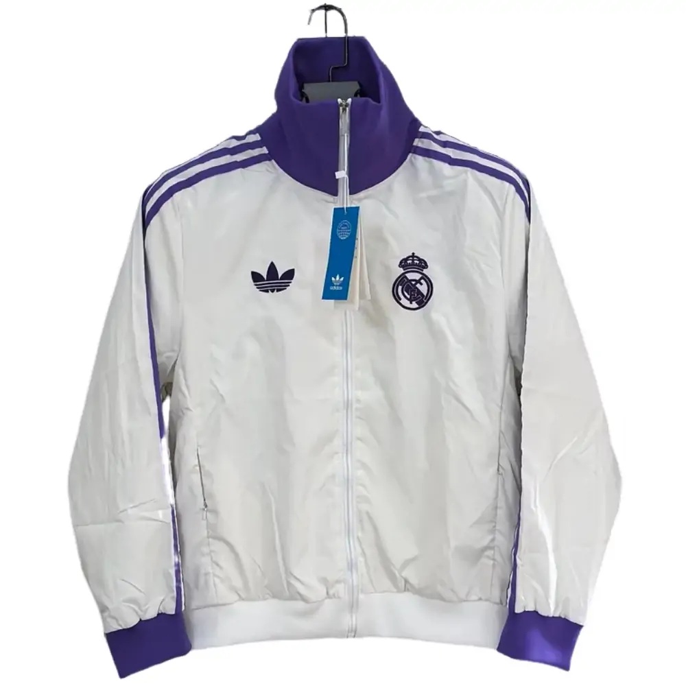 2025-26 Real Madrid Waterproof and Windproof Windbreaker
