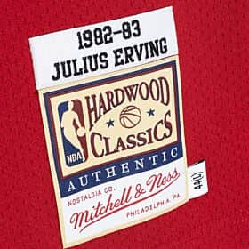 Julius Erving Philadelphia 76ers 1982-83 Jersey