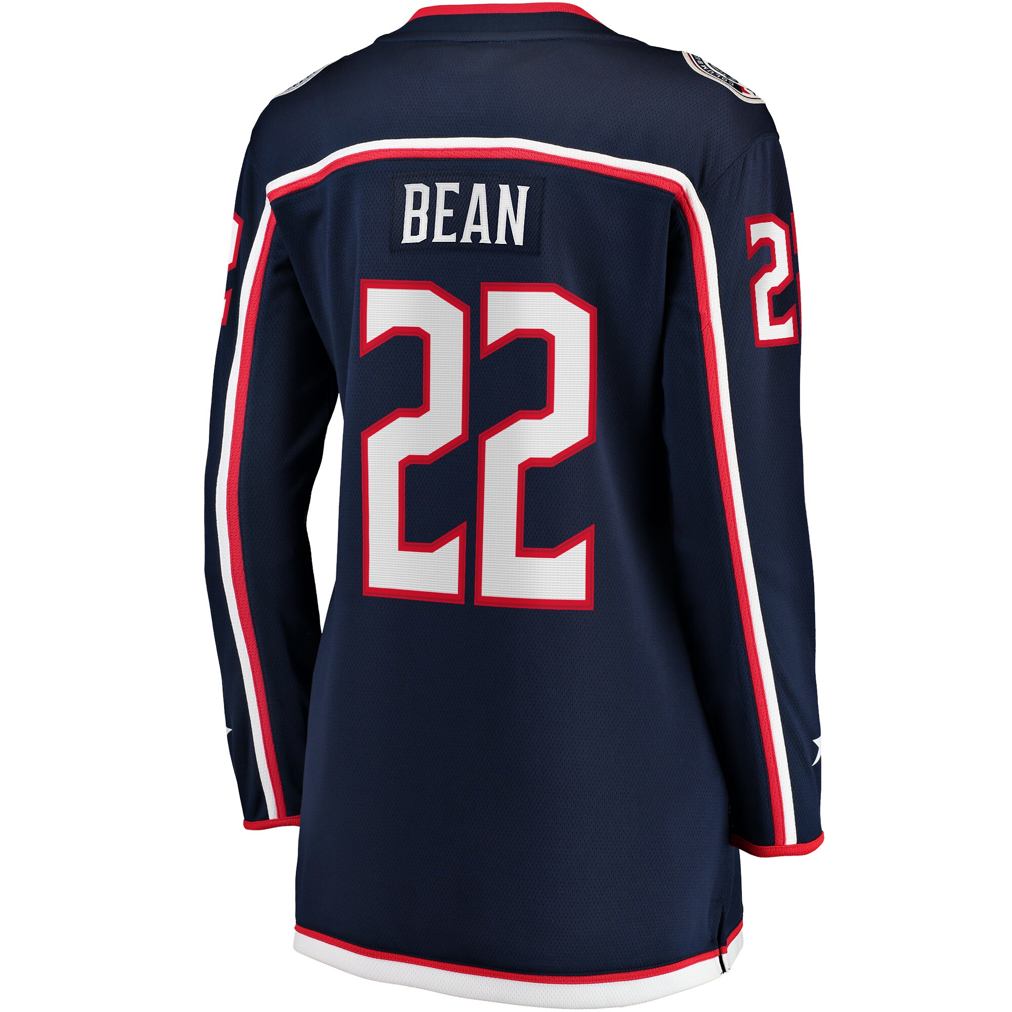 Jake Bean Columbus Blue Jackets Fanatics Women’s Home Breakaway   Jersey – Navy