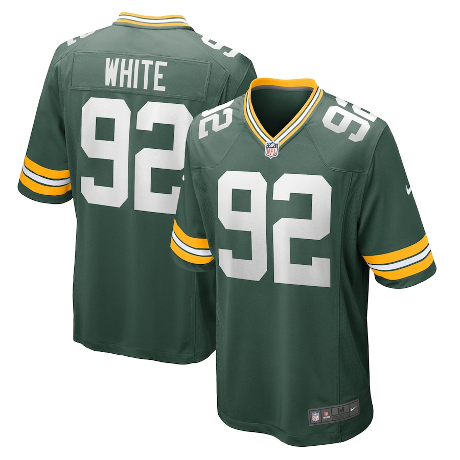 Green Bay Packers Reggie White Green Retired Jersey