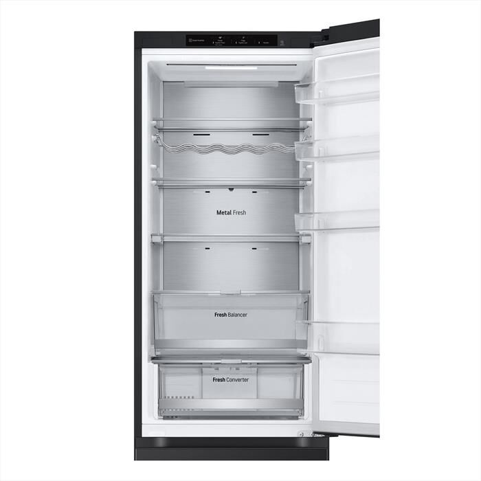 LG - Frigorifero combinato GBV7280AEV Classe A 387L-Nero