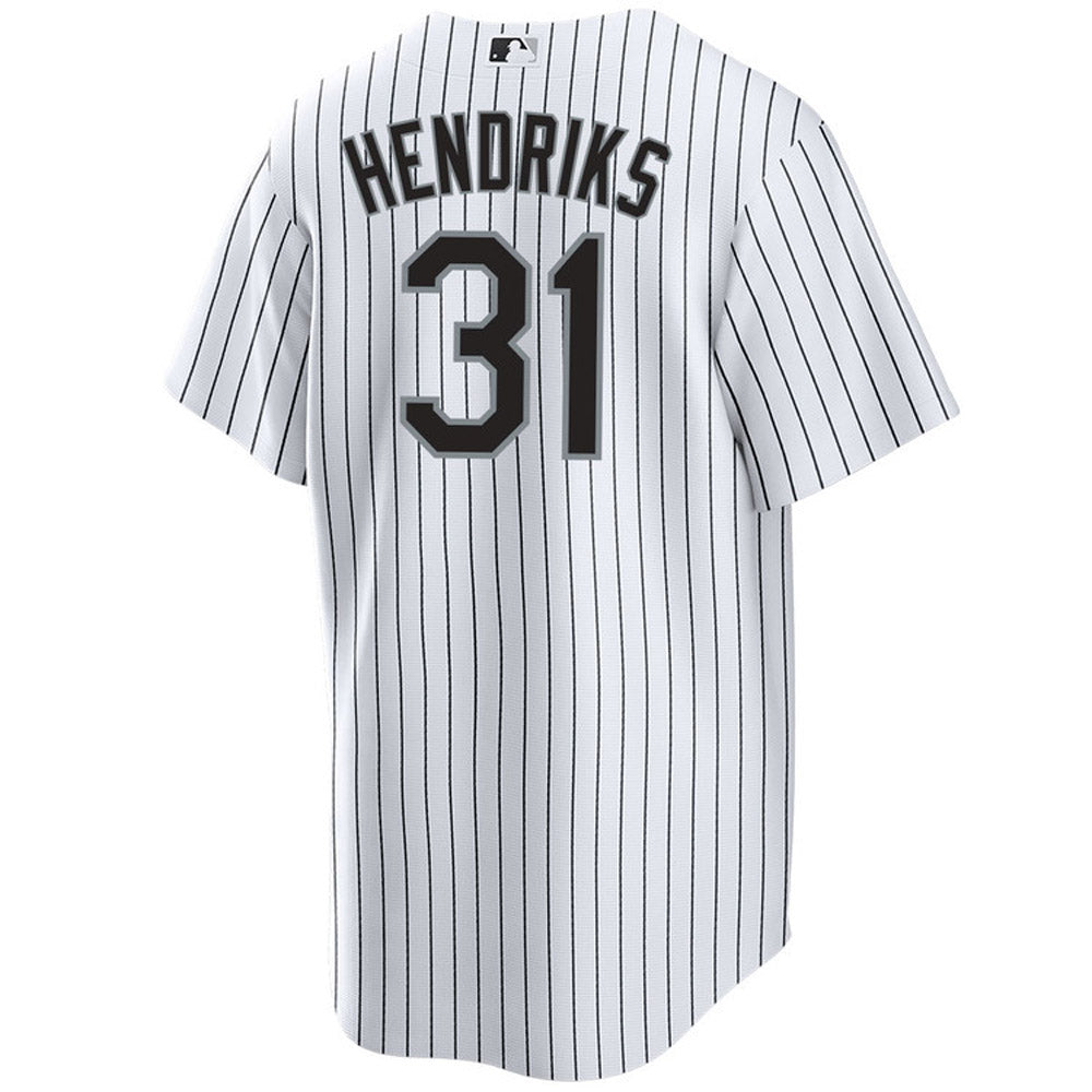 Men's Chicago White Sox Liam Hendriks Cool Base Replica Home Jersey - White