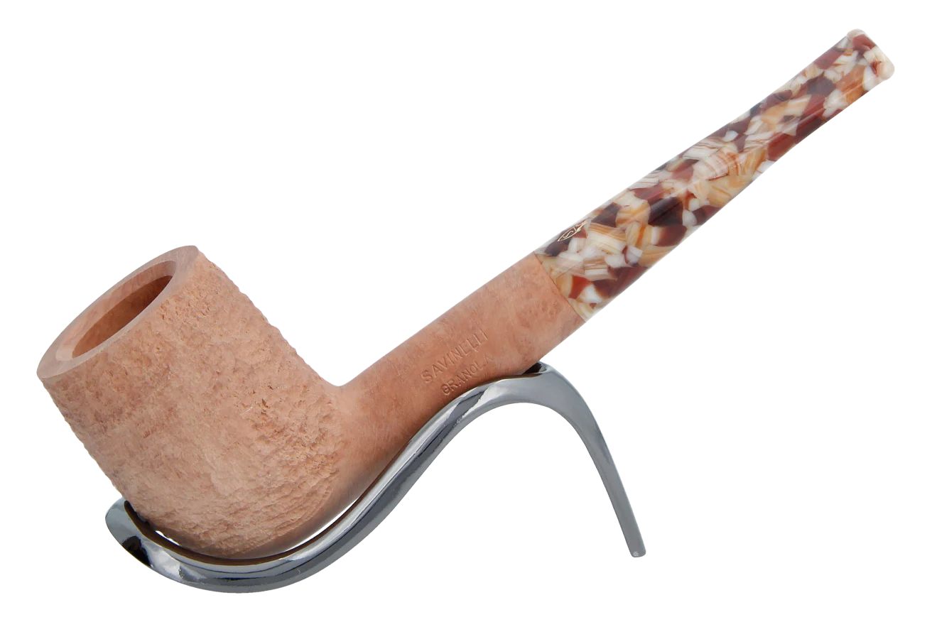 Savinelli Granola Rustic 111 - 6mm Briar Pipe